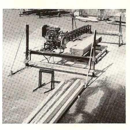 Transportable saw mill